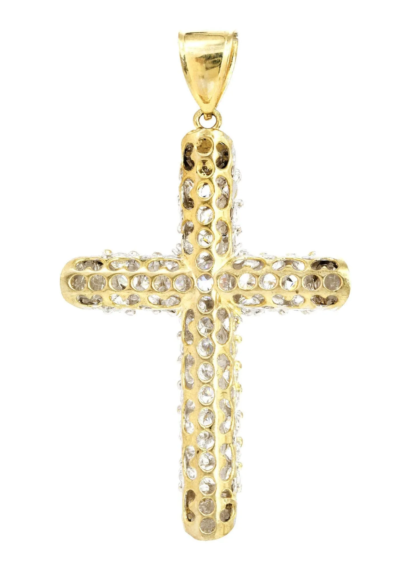 10K Gold Cross / Crucifix Pendant  |  14.7 Grams