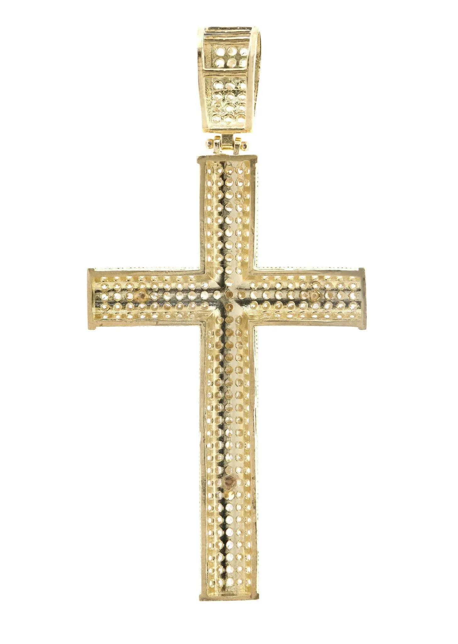 10K Gold Cross / Crucifix Pendant  |  7.4 Grams