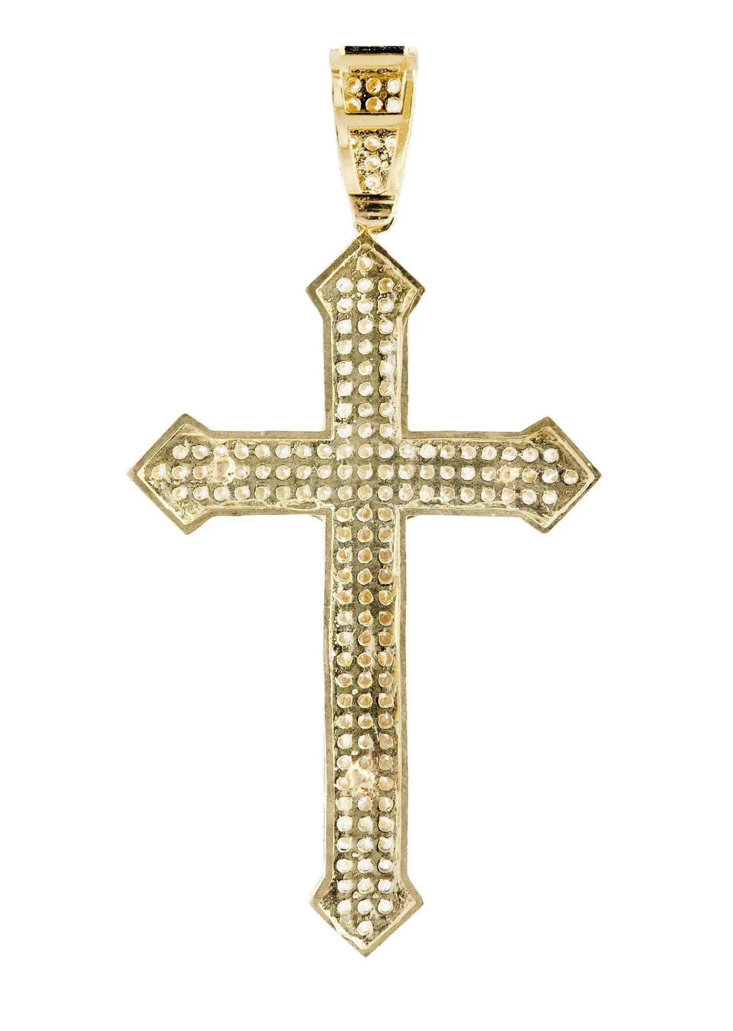 10K Gold Cross Pendant  |  6 Grams