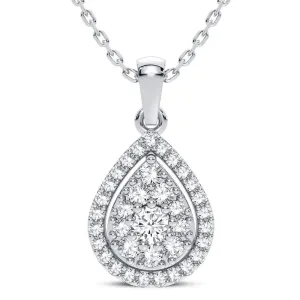 14K 0.30CT DIAMOND PENDANT