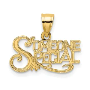 14k Yellow Gold SOMEONE SPECIAL Pendant