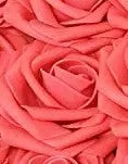 25pcs. Real Touch Foam Roses RT-201