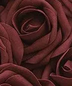 25pcs. Real Touch Foam Roses RT-201