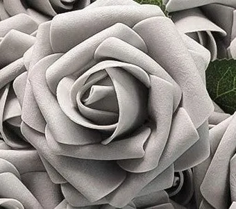 25pcs. Real Touch Foam Roses RT-201