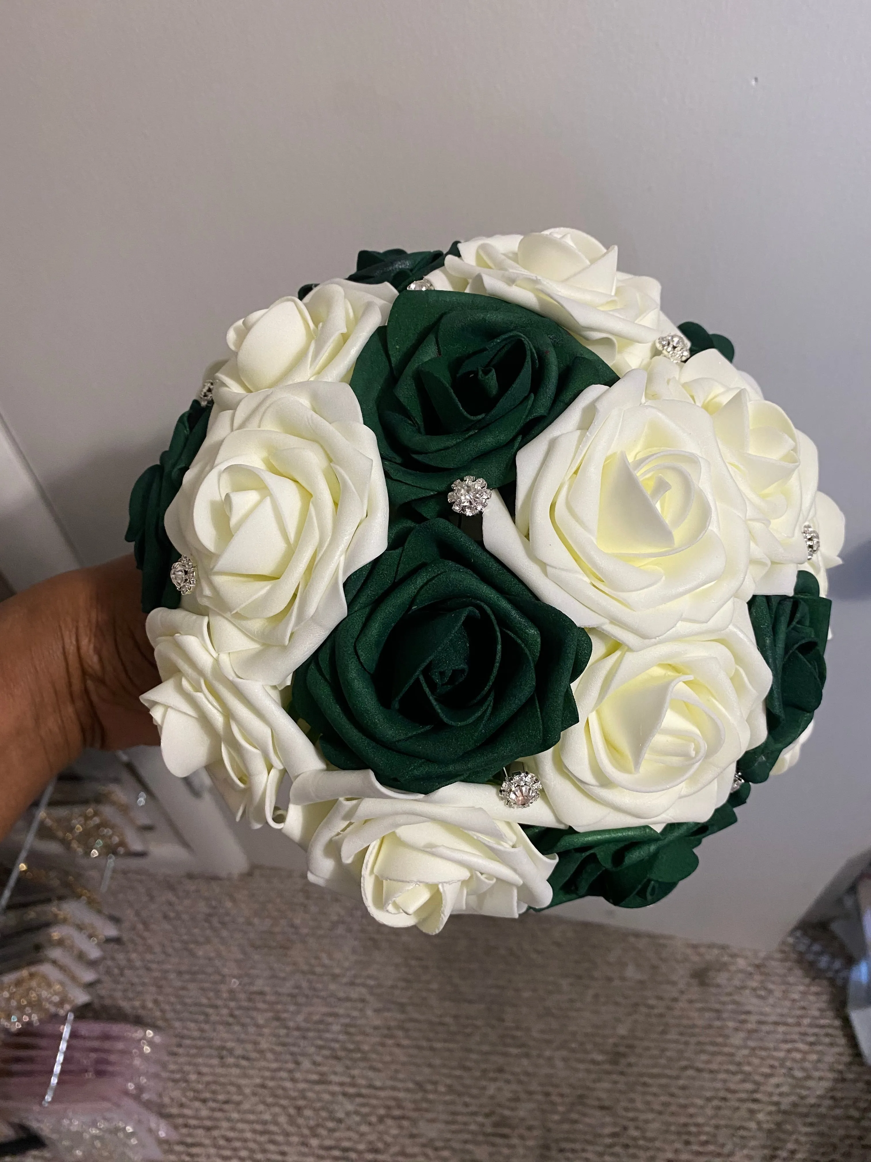 25pcs. Real Touch Foam Roses RT-201