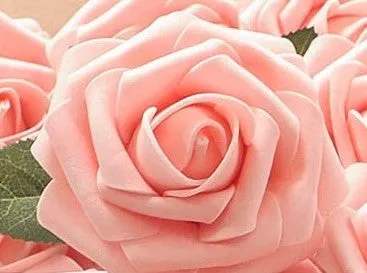 25pcs. Real Touch Foam Roses RT-201