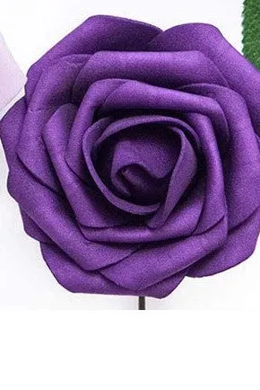 25pcs. Real Touch Foam Roses RT-201