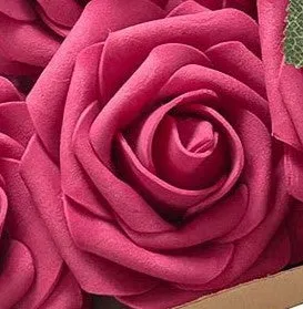 25pcs. Real Touch Foam Roses RT-201