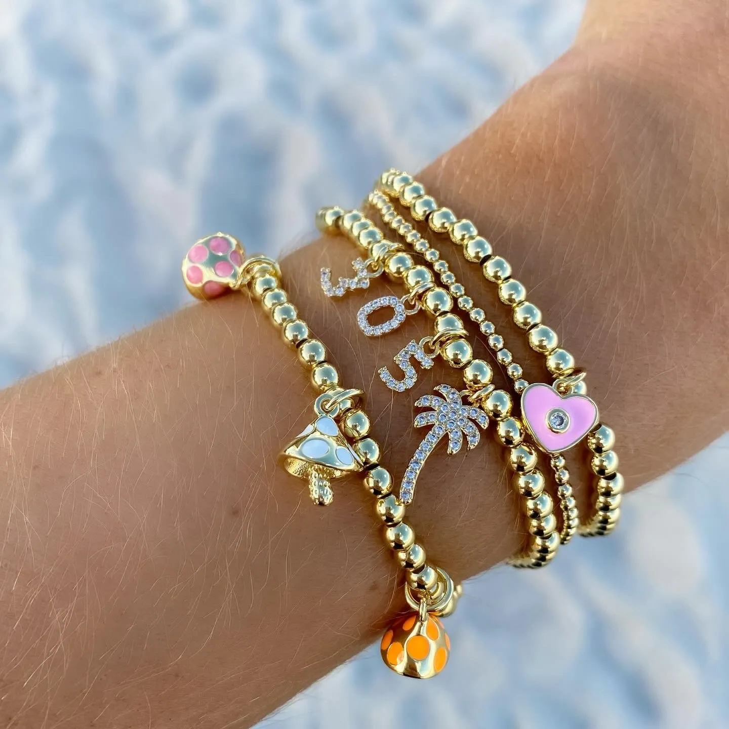 305 Charm Bracelet Set