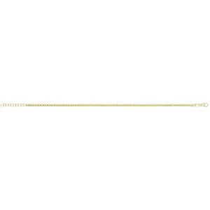 9CT GOLD BEADED BRACELET