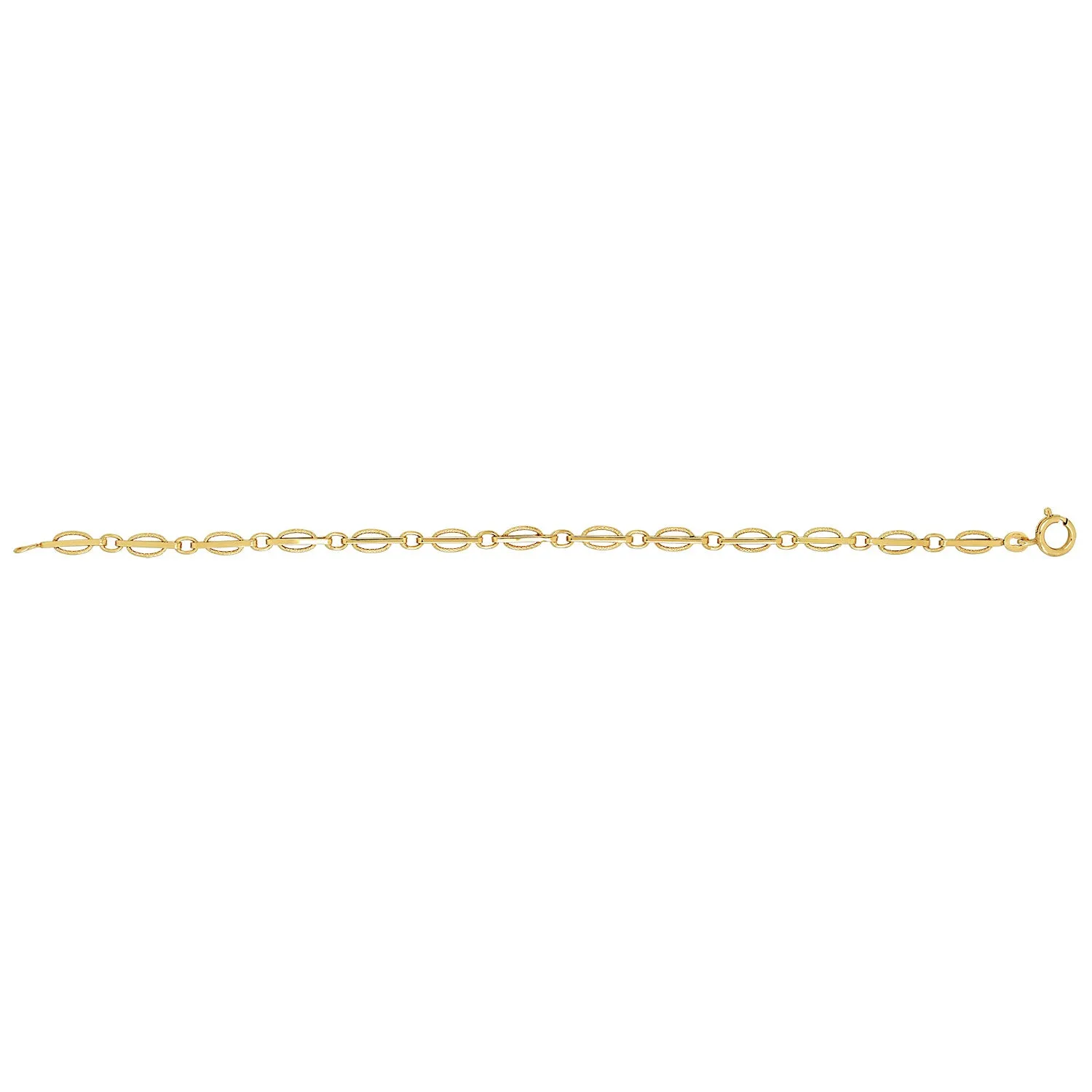 9CT GOLD LONDON TRANSPORT BRACELET