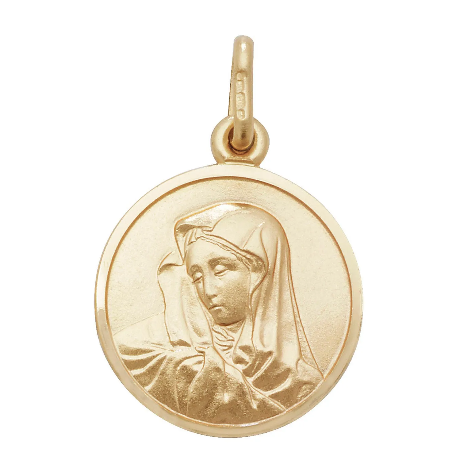 9CT GOLD VIRGIN MARY PENDANT