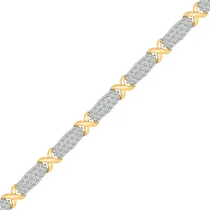 Adhishree Gold & Diamond Bracelet