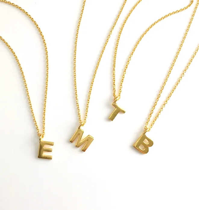 Alpha Letter Necklace