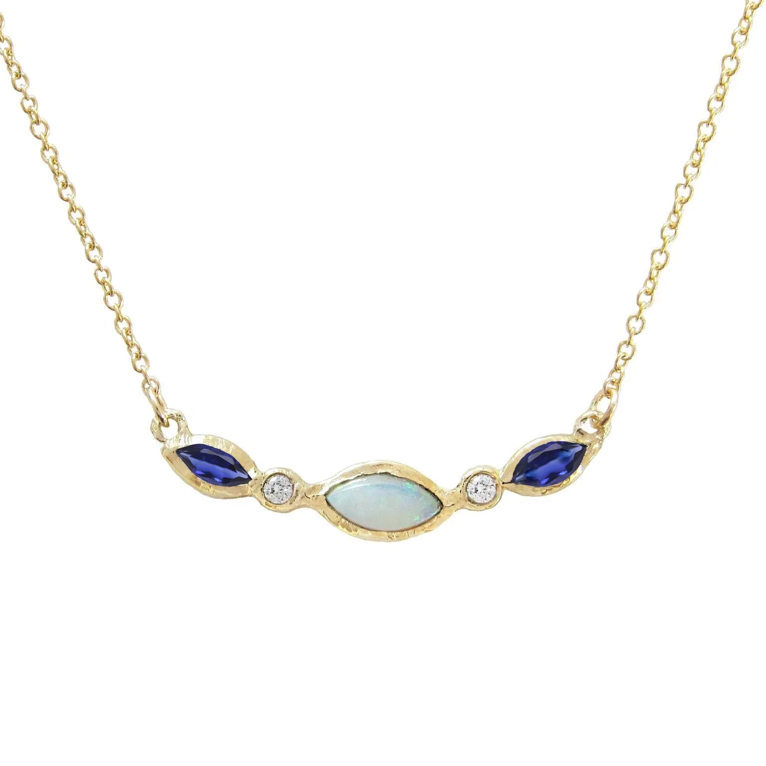 Aurora Sapphire Necklace