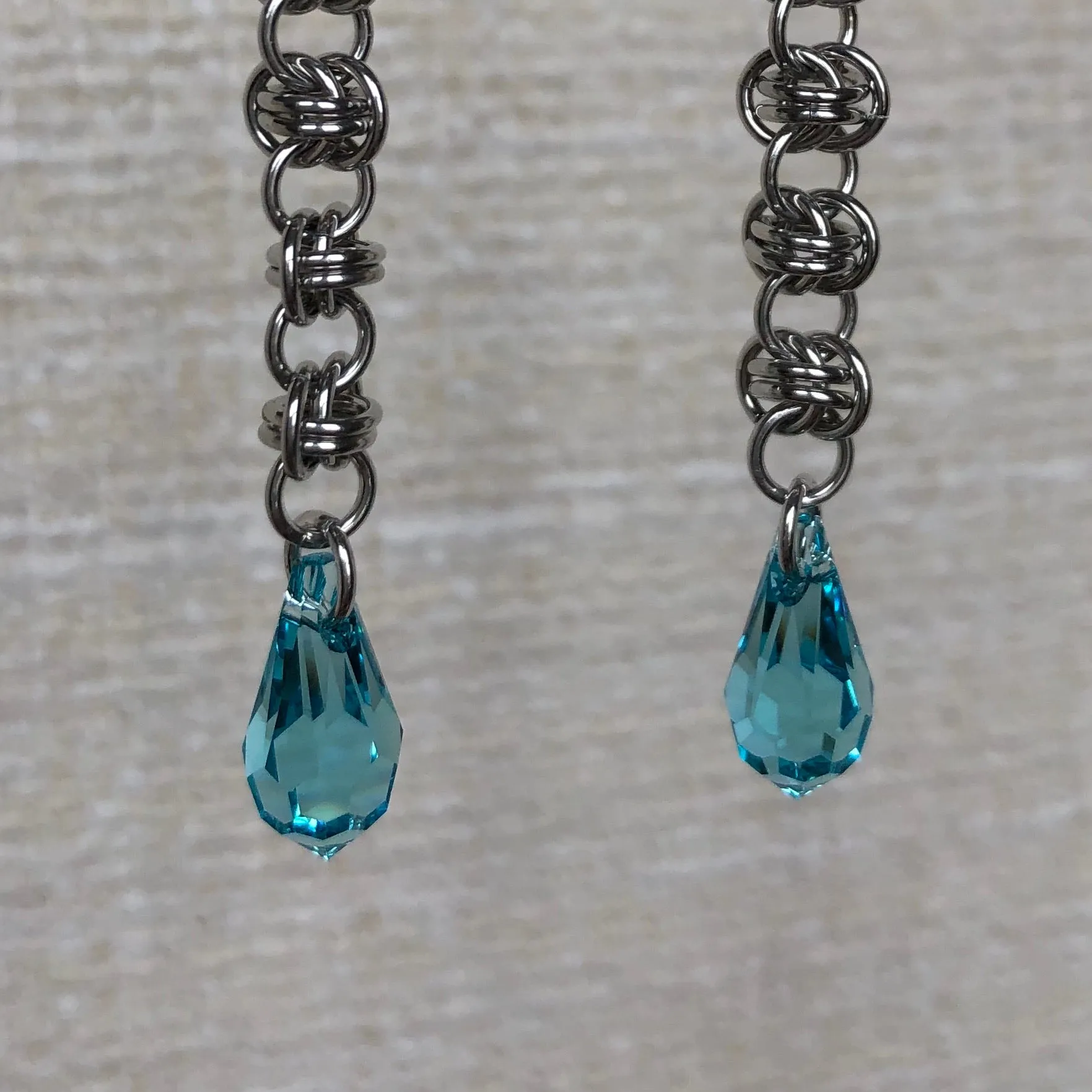 Barrel Weave Earring