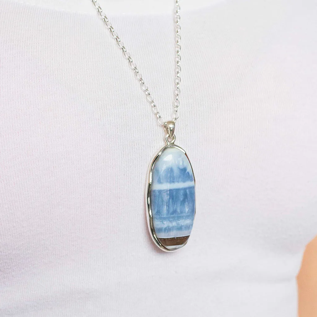 Blue Opal Necklace