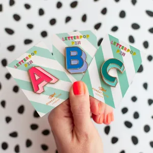 Bombay Duck Letterpop Pins