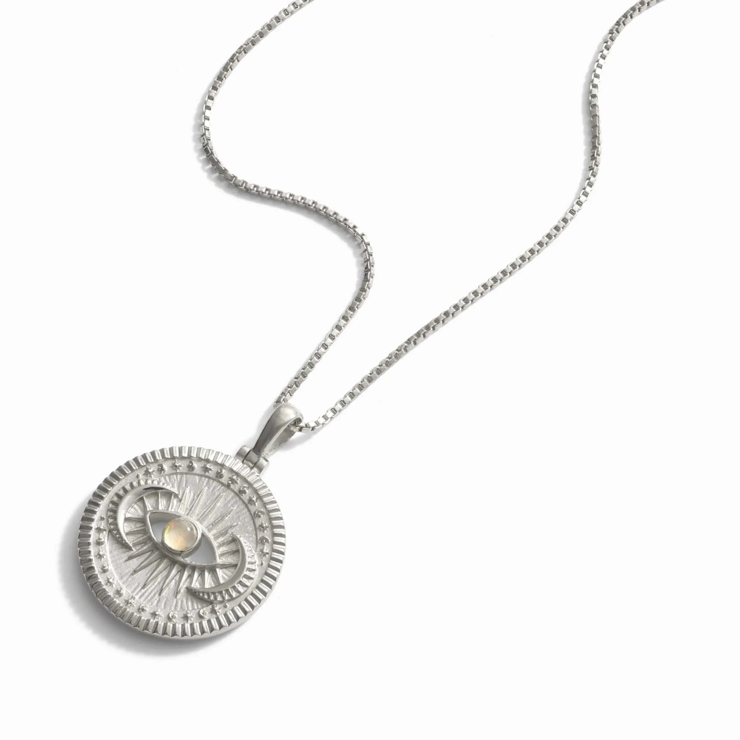 Cosmic Eye Coin Pendant