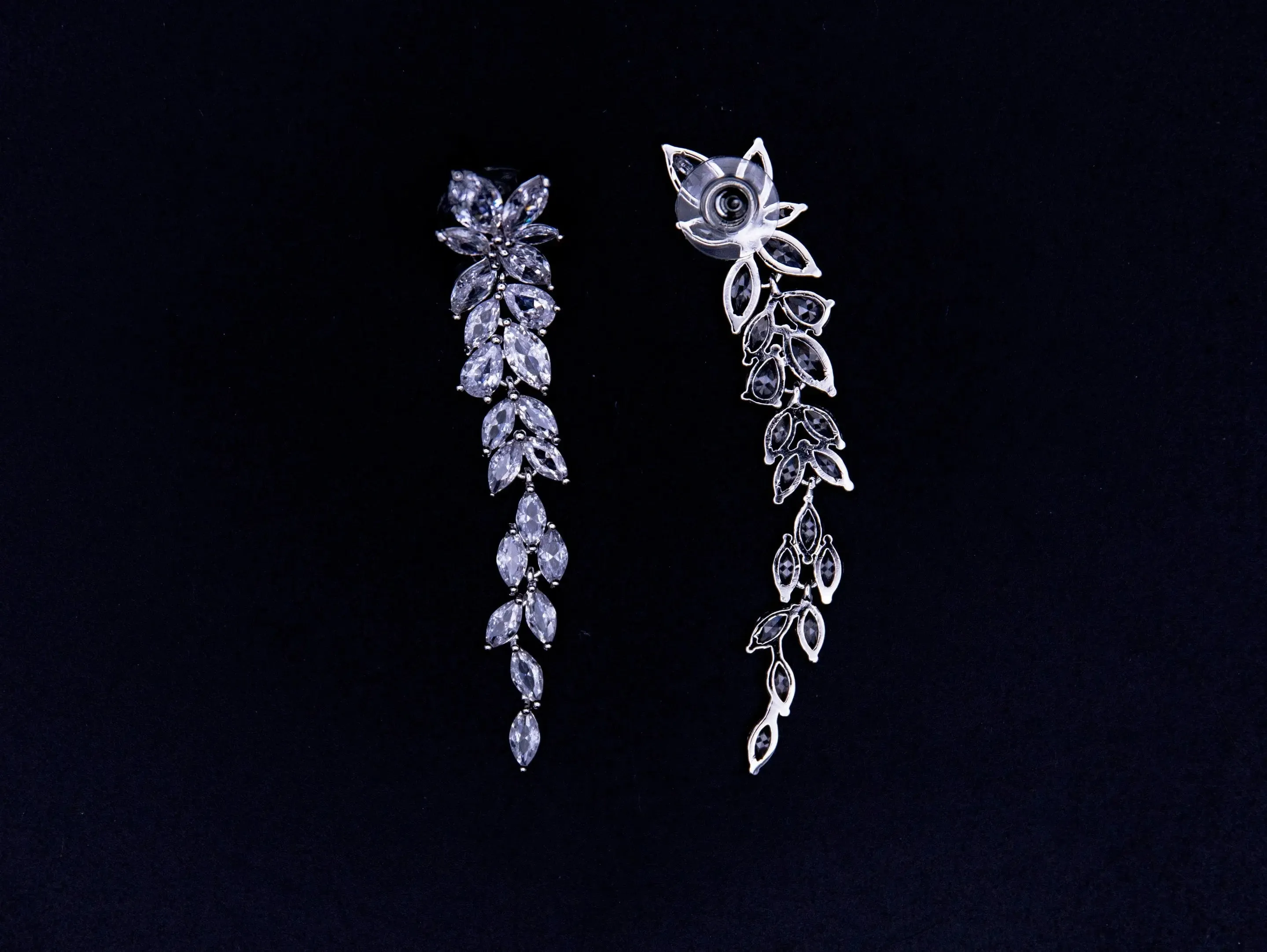 Crystal Bridal Earrings | Chandelier Earrings | Crystal Drop Earrings