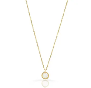 DESIREE OPAL BIRTHSTONE PENDANT NECKLACE - OCTOBER