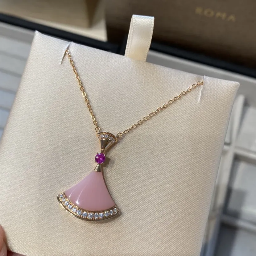 DREAM NECKLACE PINK OPAL