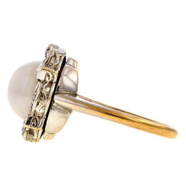 Edwardian Pearl & Diamond Convertible Brooch, Pendant & Ring