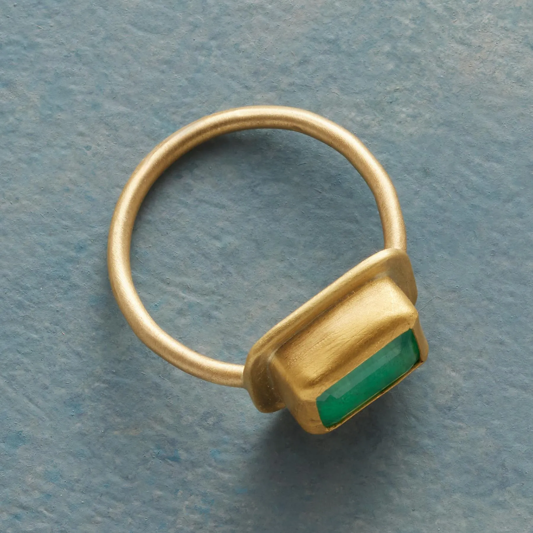 Emerald Goddess Ring