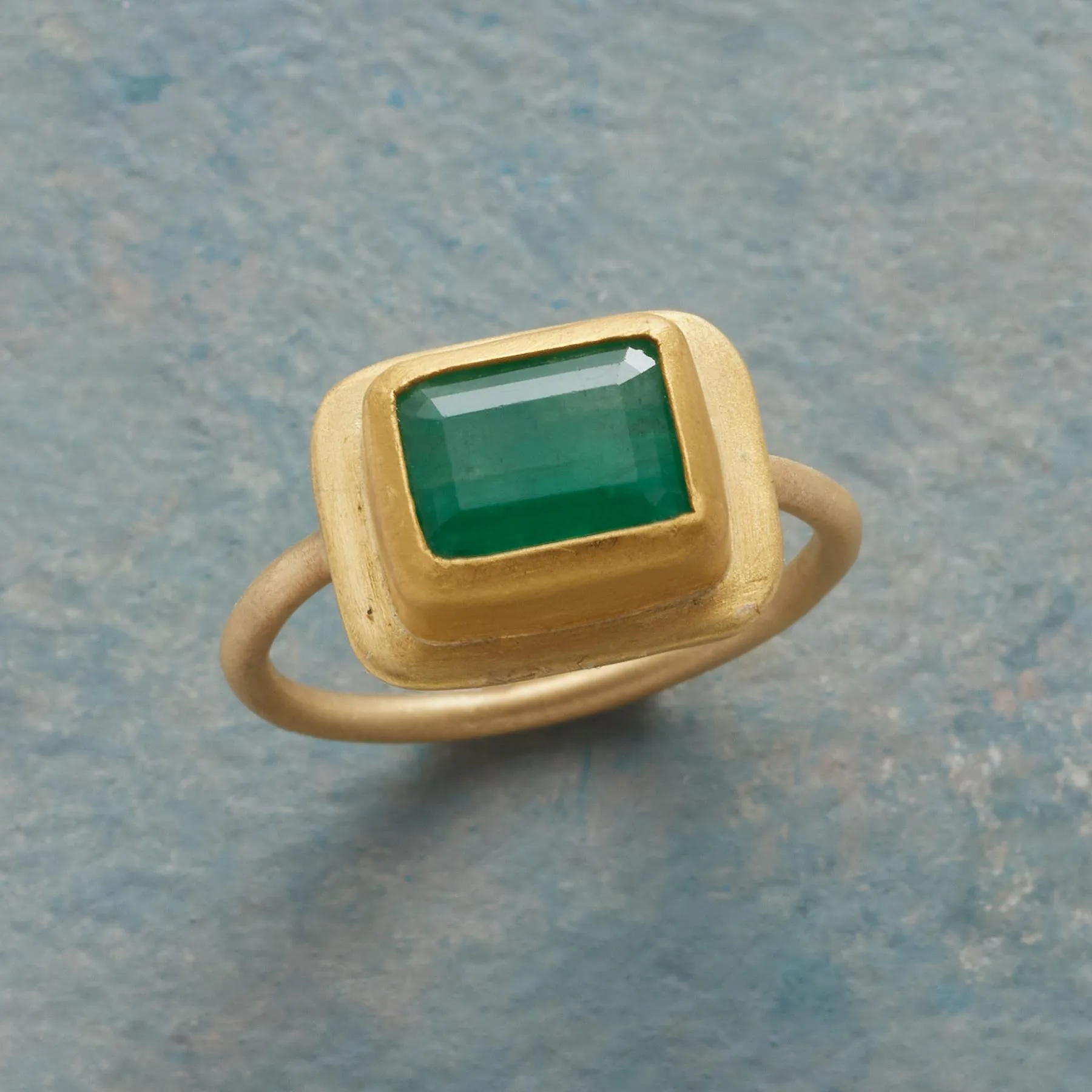 Emerald Goddess Ring