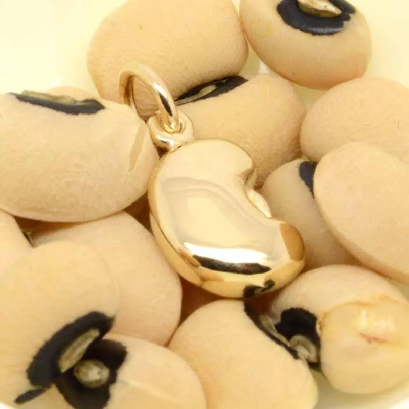 Gold Bean Charm