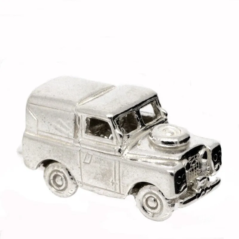 Gold Landrover Charm