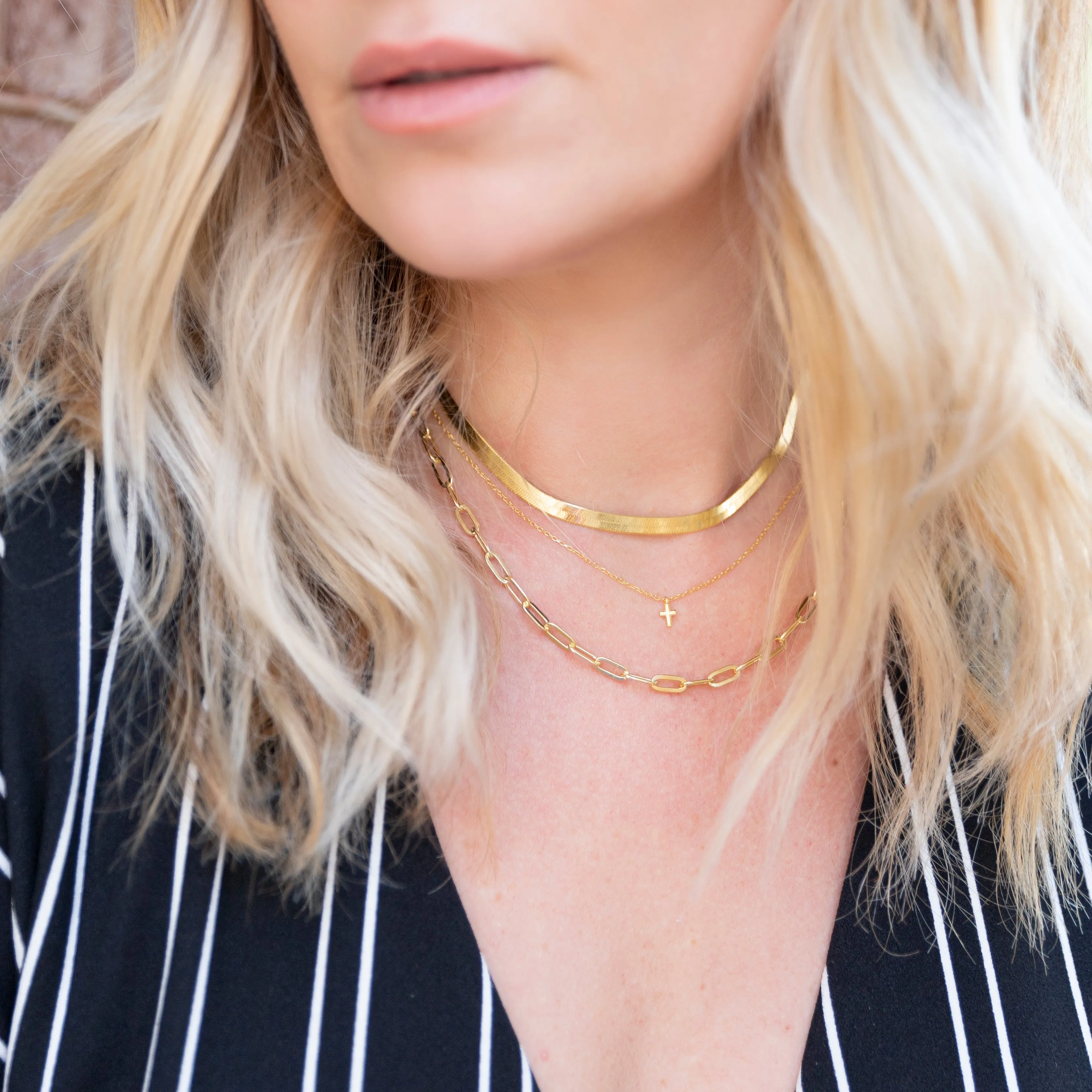 Herringbone Chain Necklace