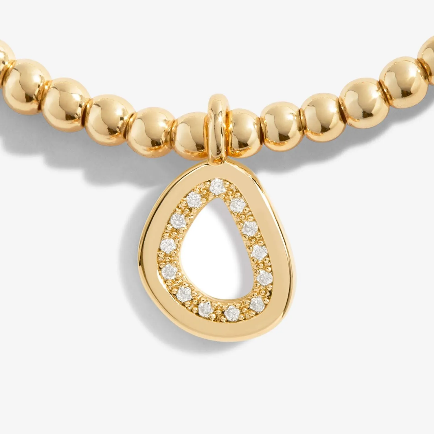 Joma Jewellery Gold A Little 'Fearless' Bracelet