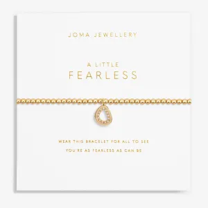 Joma Jewellery Gold A Little 'Fearless' Bracelet