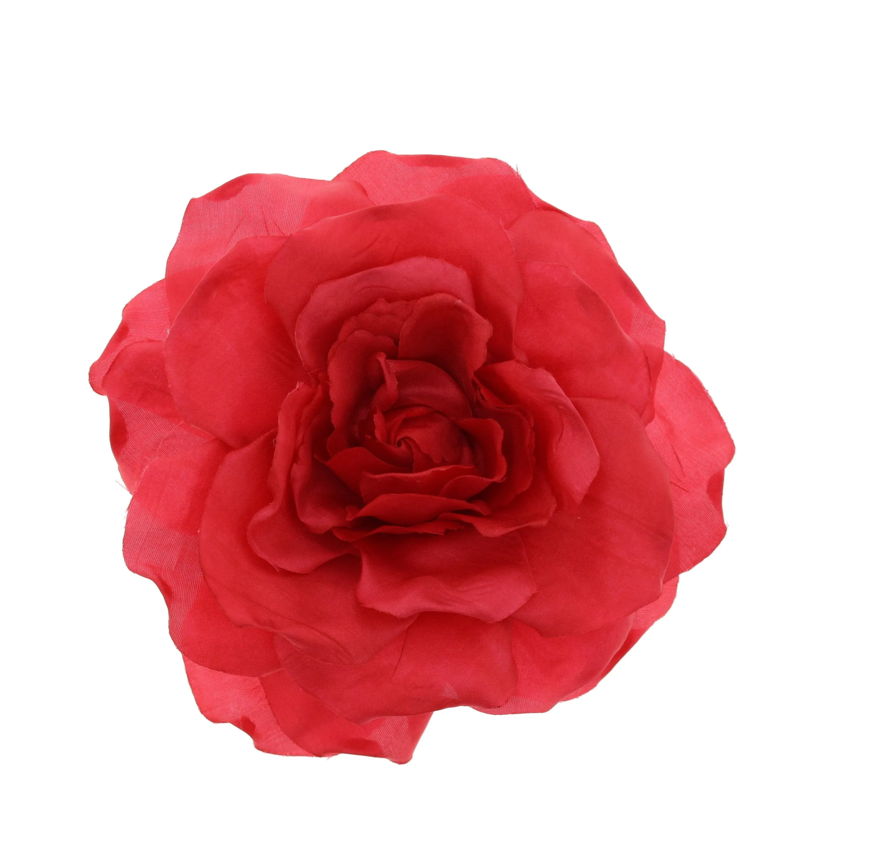 Large Rose on Elastic & Brooch Pin