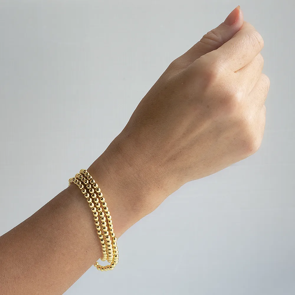 LENNY   EVA GOLD BRACELETS