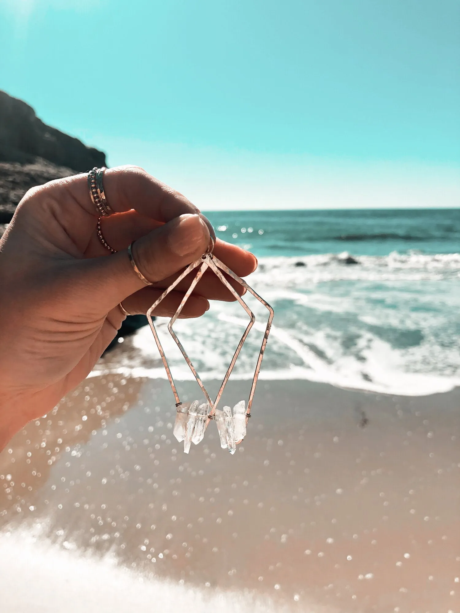 Lucid Crystal Earrings