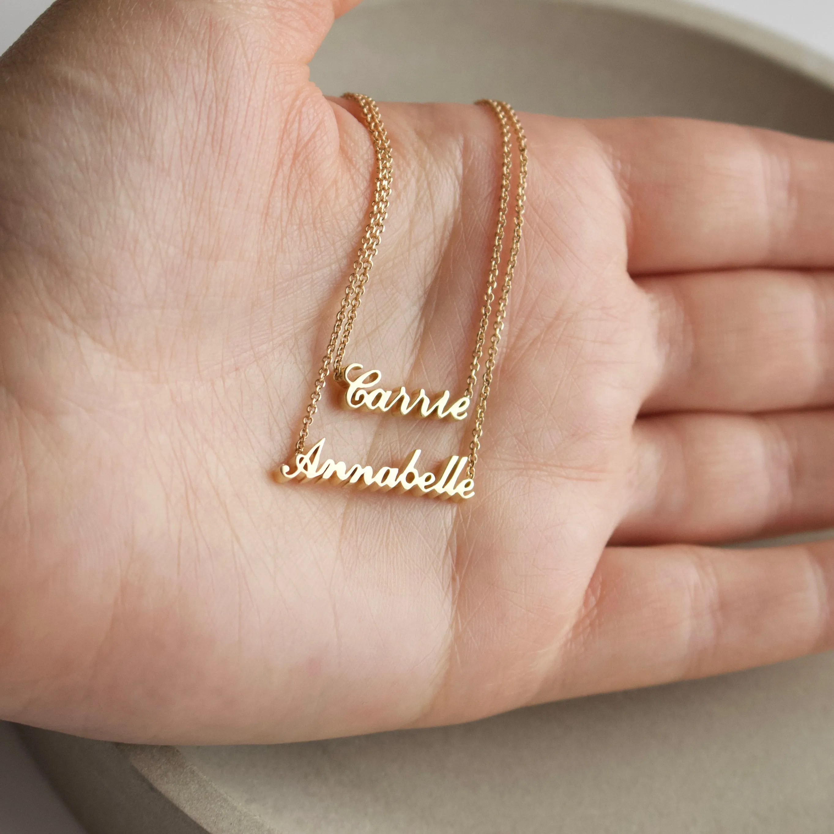 Name Plate Necklace