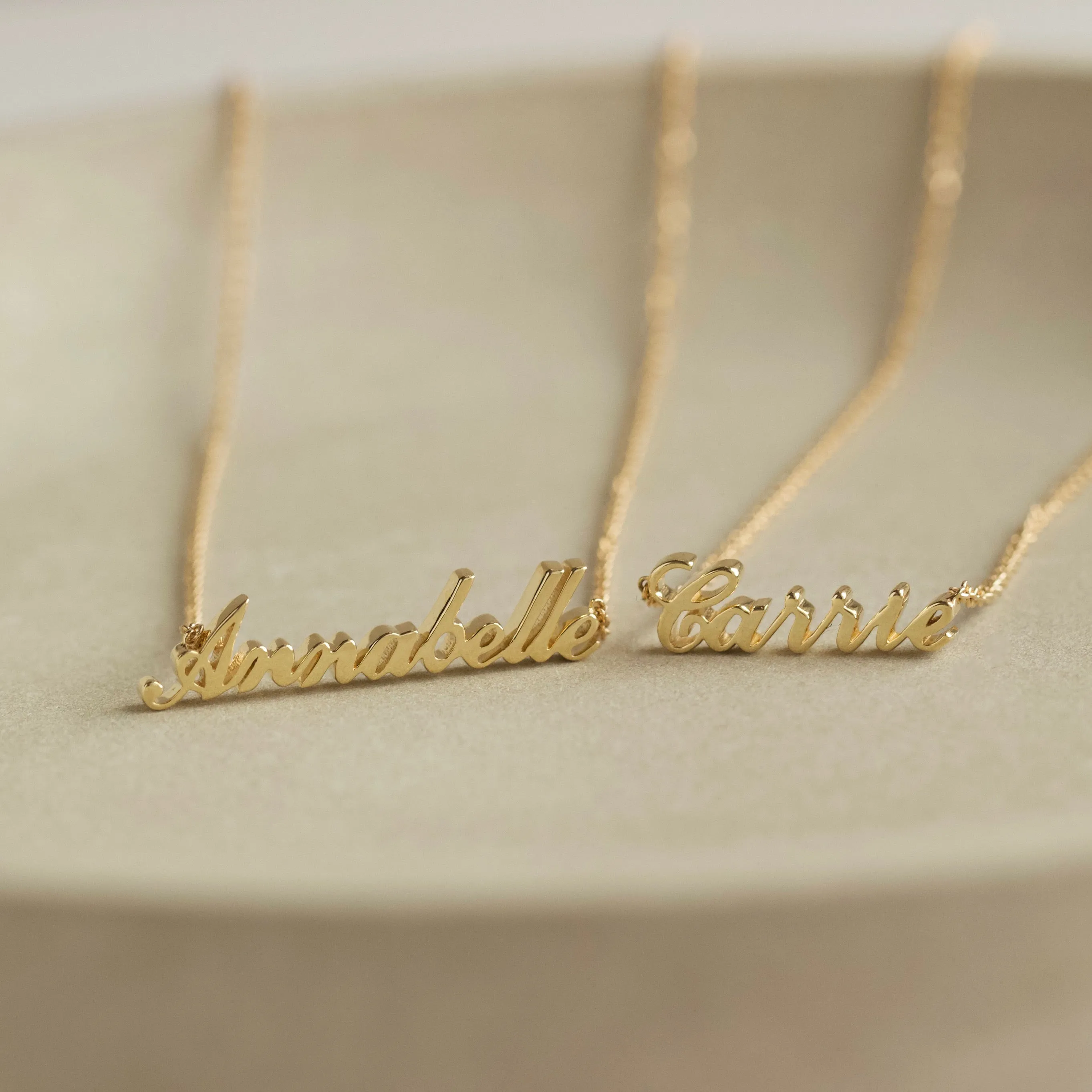 Name Plate Necklace