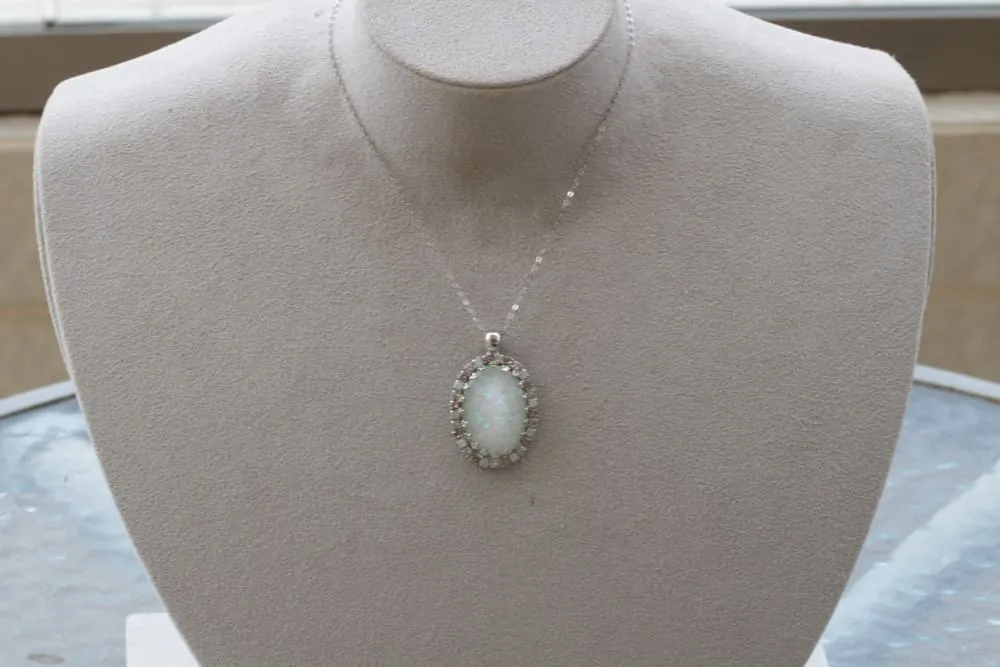 Opal necklace