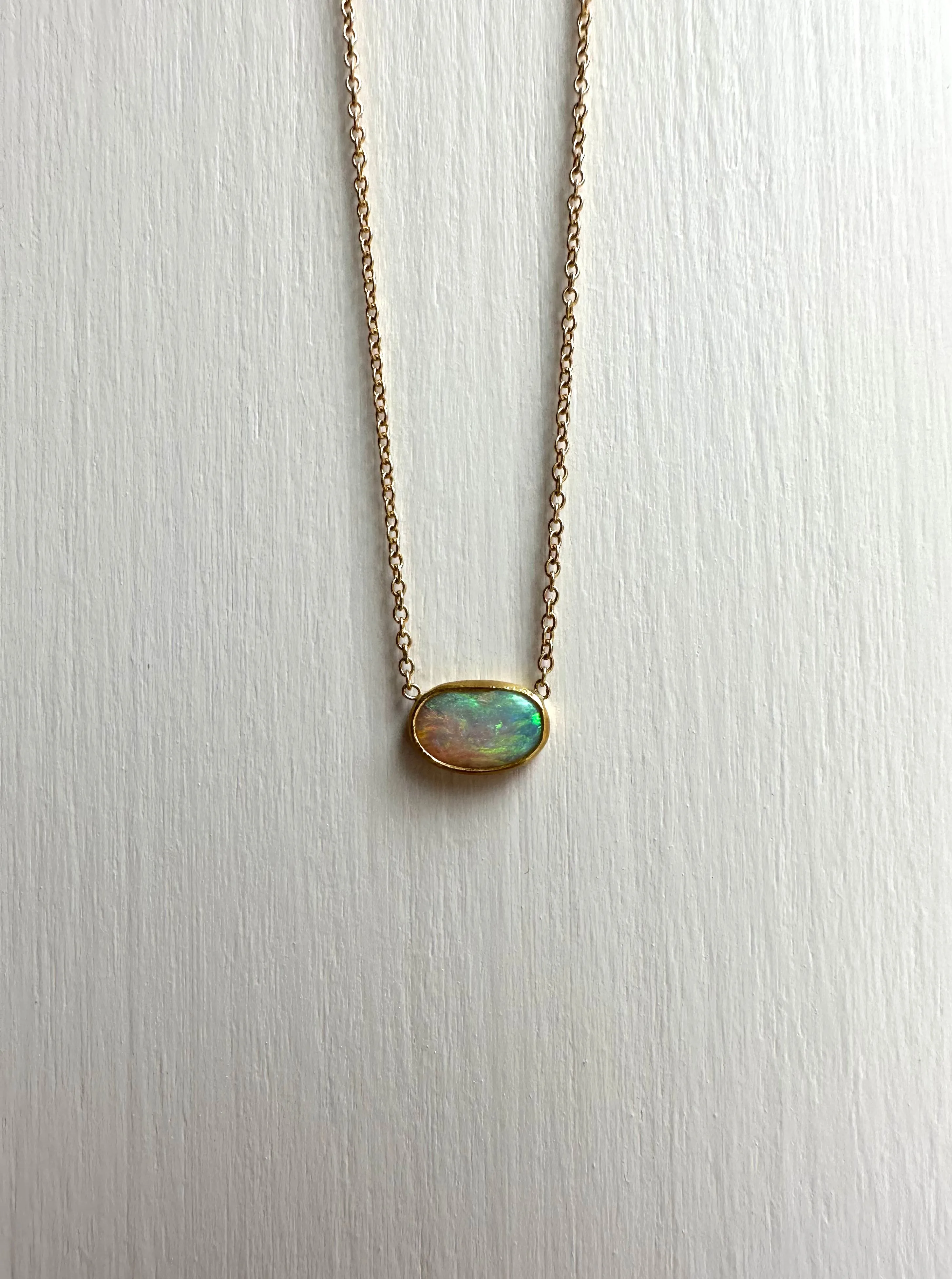 Organic Opal Necklace