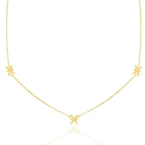 Pisces Necklace - Yellow Gold