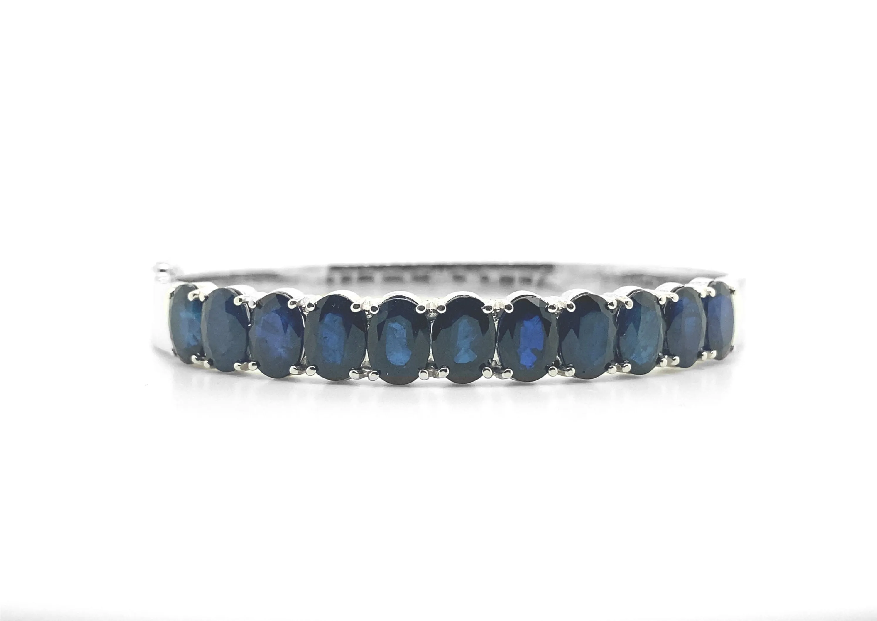 Sapphire White Gold Bracelet B005N