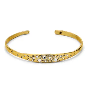 Starshower Electra Cuff - Brass