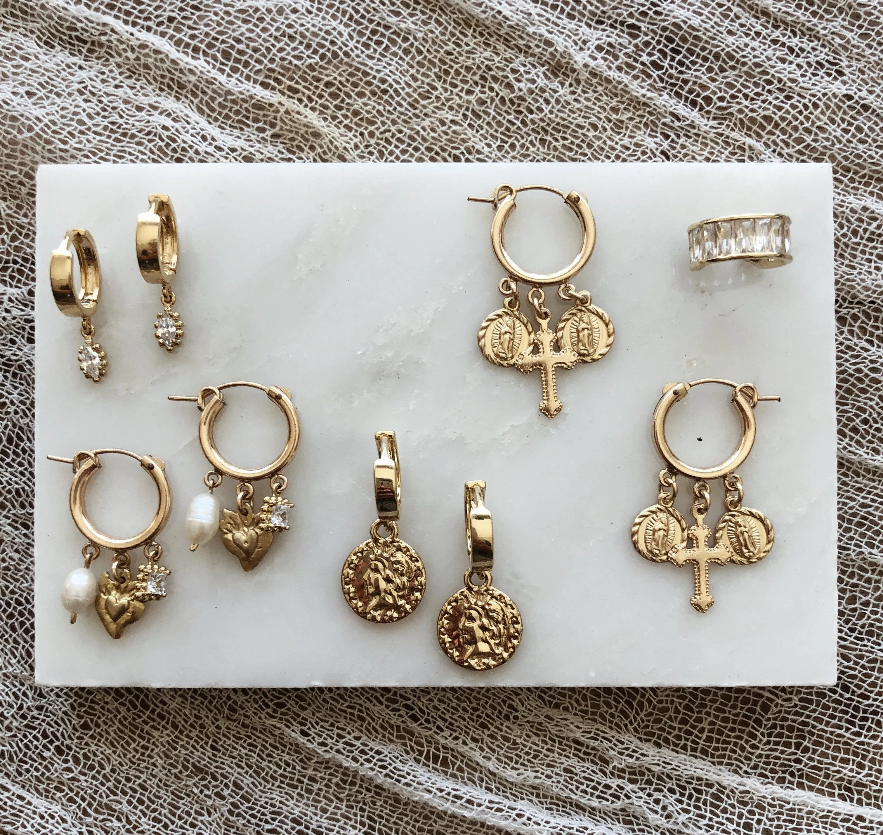 Stella Coin Earrings