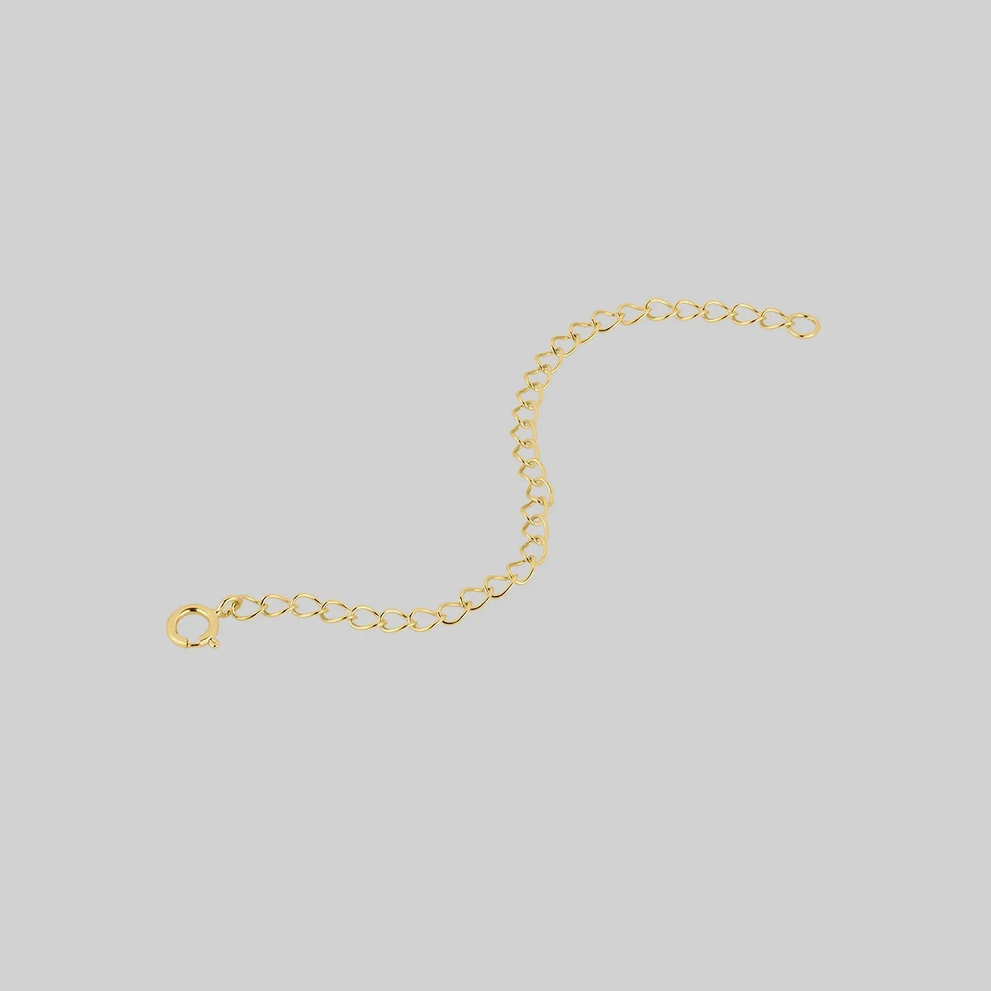 The Extender Chain - 18K Gold Plated Sterling Silver