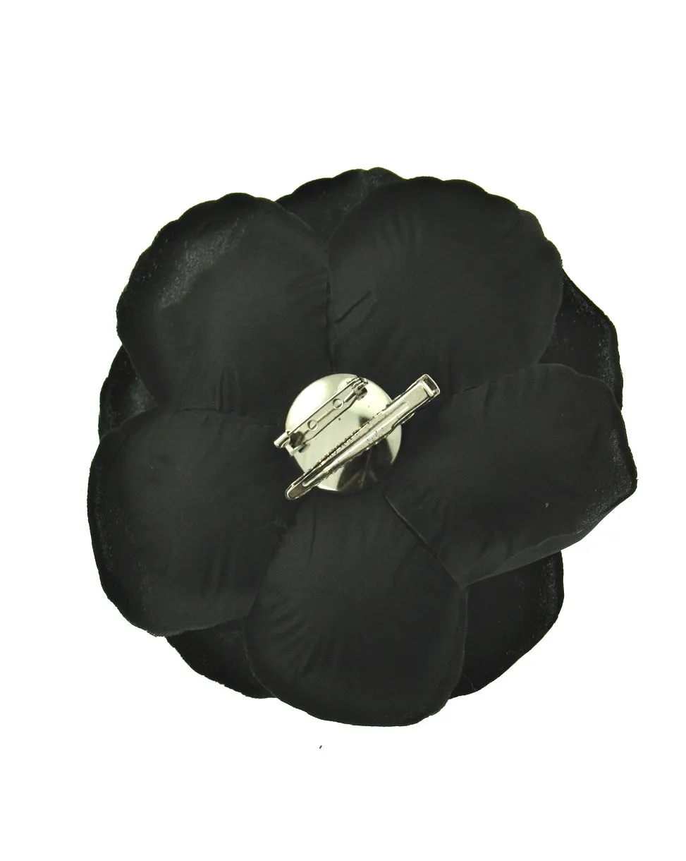 Very Large Rose on Concord Clip &amp; Brooch Pin